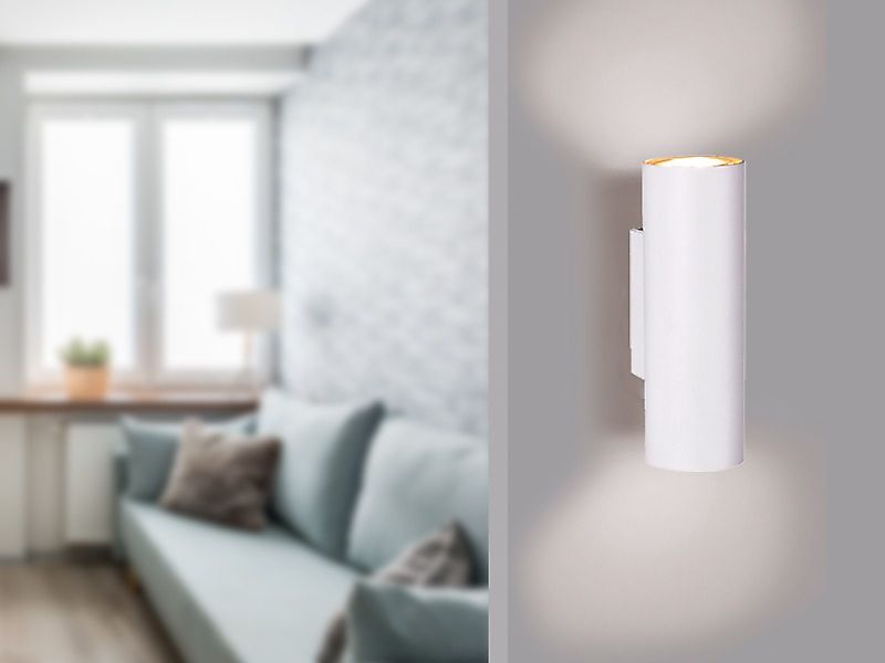 TRIO Leuchten LED Wandleuchte, Dimmfunktion, LED wechselbar, Warmweiß, inne günstig online kaufen