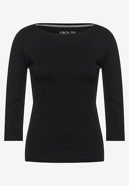 Cecil 3/4-Arm-Shirt Basic Shirt (1-tlg) günstig online kaufen