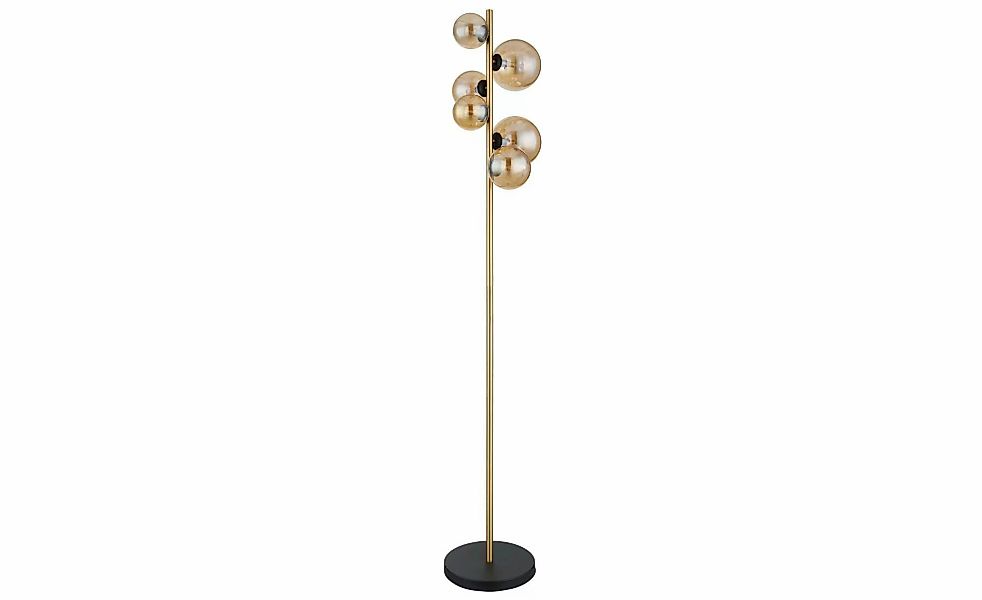 Globo Lighting Stehleuchte   ¦ schwarz ¦ Maße (cm): B: 28,5 H: 155 T: 26.5 günstig online kaufen