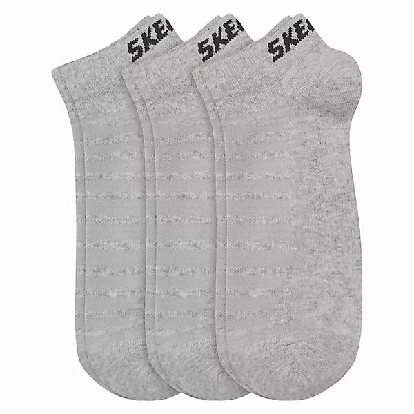 SKECHERS Unisex Sneaker Socken, 3er Pack - Basic Kurzsocken, Mesh Ventilati günstig online kaufen