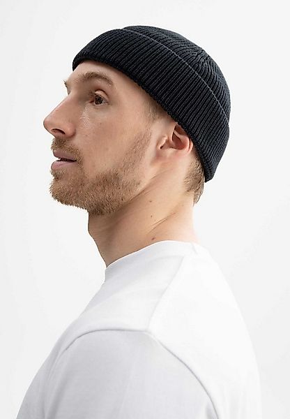 MELA Strickmütze Kurze Rippstrick Mütze Style RAFI günstig online kaufen