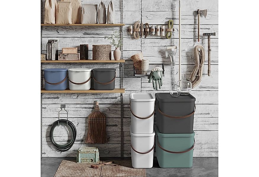 ROTHO Aufbewahrungsbox Albula Aufbewahrungsbox 25l mit Deckel günstig online kaufen