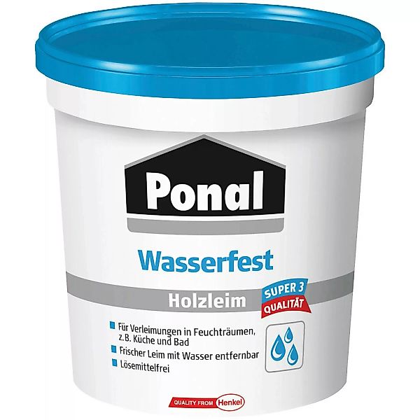 Ponal Holzleim Wasserfest 760 g Dose trocknet transparent günstig online kaufen