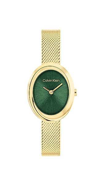 Calvin Klein Quarzuhr TWISTED BEZEL 25100152, Armbanduhr, Damenuhr, Edelsta günstig online kaufen