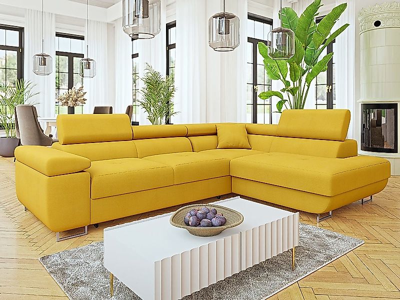 MIRJAN24 Ecksofa Torezio Premium, mit Bettkasten und Schlaffunktion, Einste günstig online kaufen