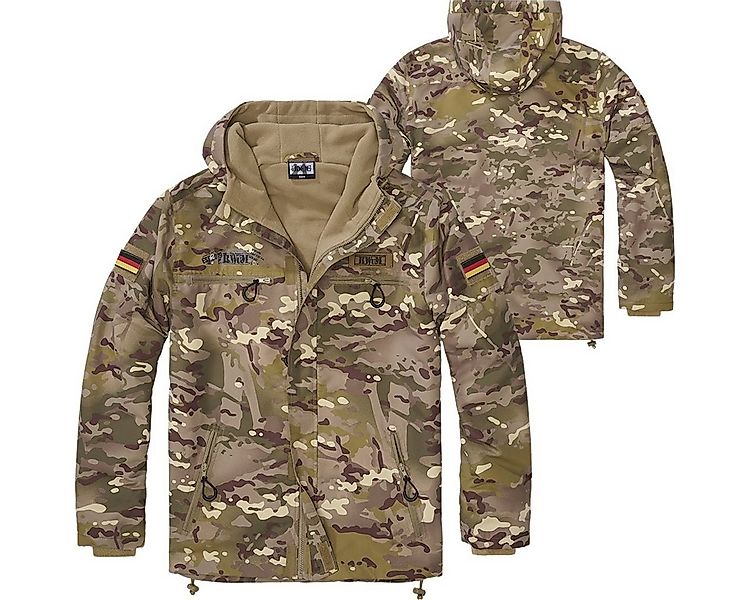 BWuM Windbreaker BWuM Tactical Windbreaker Zipper Fleece + Patch & Flaggen günstig online kaufen