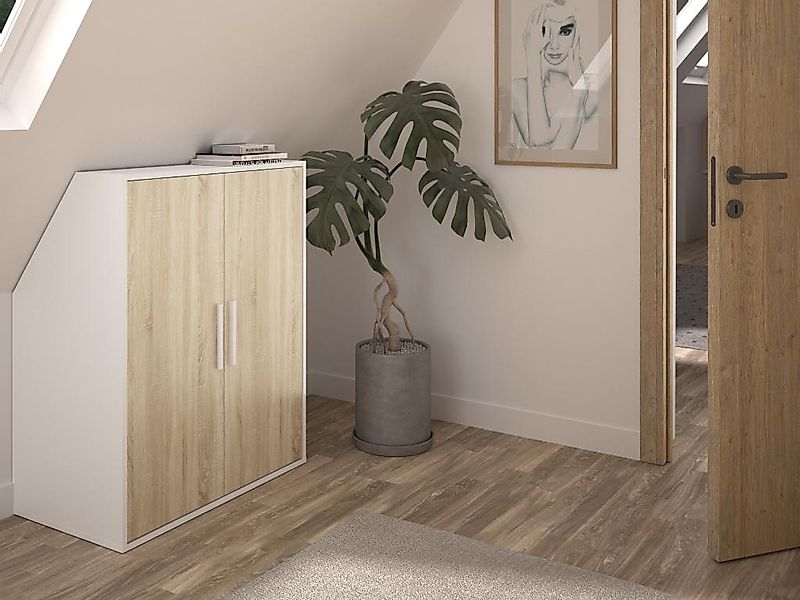 Gami Kleiderschrank "UNDER", Schrägschrank mit einer Tür günstig online kaufen