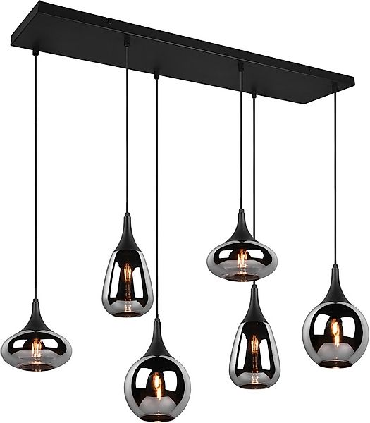TRIO Leuchten Pendelleuchte »Lumina«, 6 flammig, Leuchtmittel E14   ohne Le günstig online kaufen