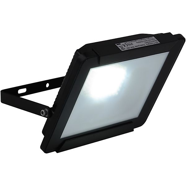 Näve LED-Außenleuchte Strahler 30 W Schwarz mit Sensor günstig online kaufen