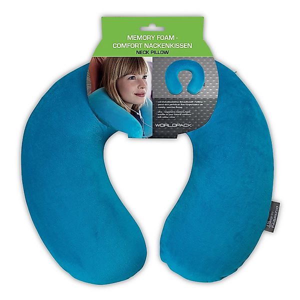 WORLDPACK Nackenstützkissen, Bezug: Fleece, Fleece günstig online kaufen