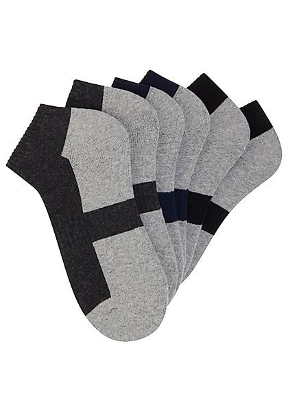 YSABEL MORA Sportsocken 6 Stk. tlg. Baumwollmix, elastisch, Verstärkung im günstig online kaufen