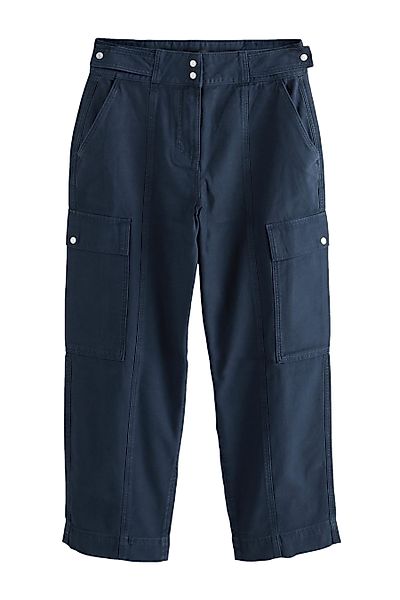 Next Stoffhose Cargohose mit Barrel-Bein aus günstig online kaufen