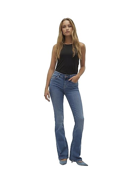 Vero Moda Bootcut-Jeans "VMFLASH MR FLARED JEANS LI347 GA NOOS" günstig online kaufen