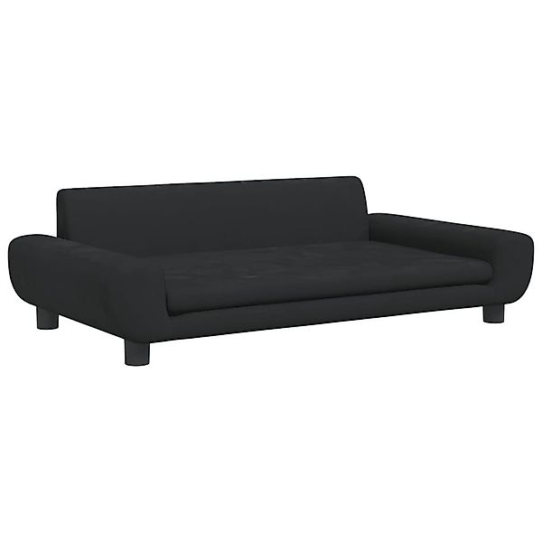 vidaXL Kindersofa Kindersofa Schwarz 100x54x33 cm günstig online kaufen