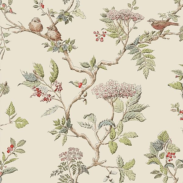 LAURA ASHLEY Vliestapete Elderwood, gemustert, FSC® günstig online kaufen