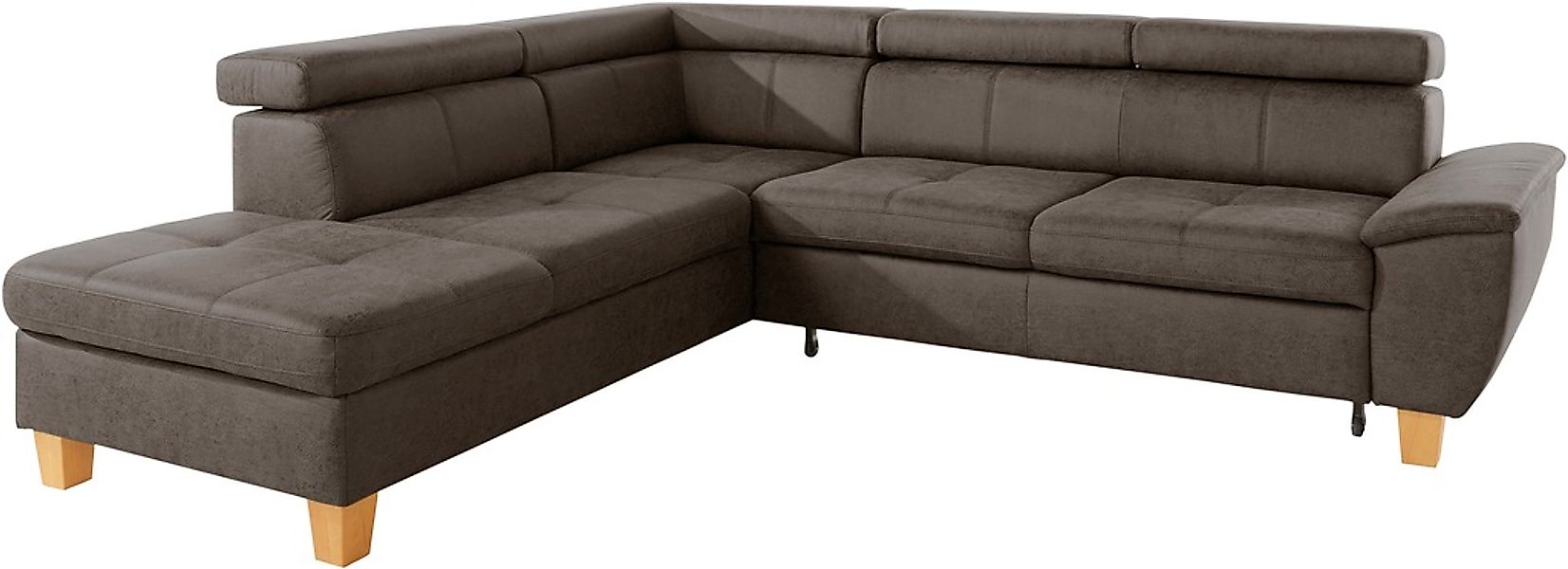 exxpo - sofa fashion Ecksofa »Enya, aufwendige Detailverarbeitung, hoher Si günstig online kaufen