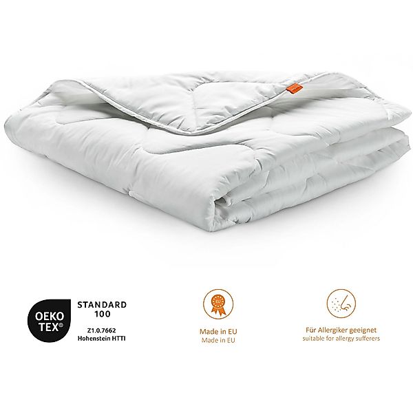 sleepling Microfaserbettdecke Basic 100 Sommerdecke, Füllung: günstig online kaufen