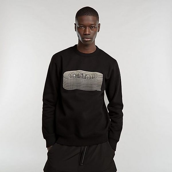 G-STAR Sweatshirt Stacked Old Skool Logo günstig online kaufen