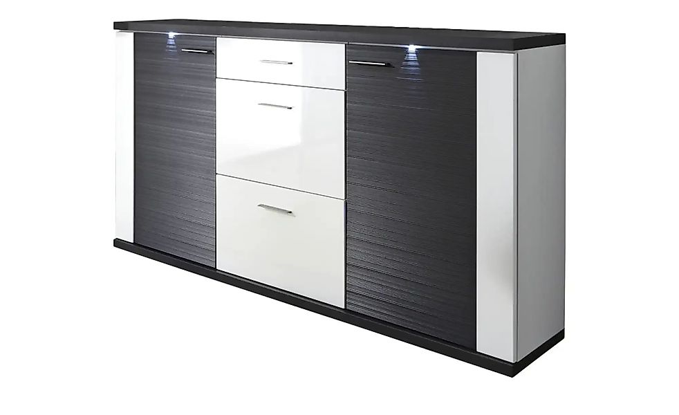 uno Sideboard  Titan ¦ grau ¦ Maße (cm): B: 194 H: 108 T: 42.0 Kommoden & S günstig online kaufen