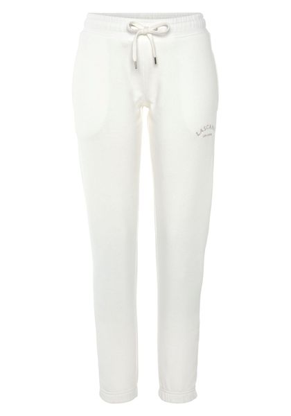 LASCANA Sweathose Loungehose mit seitlichen Taschen und Logostickerei, Loun günstig online kaufen