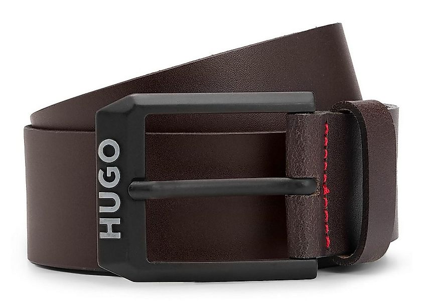 HUGO Ledergürtel Gelio-B Sz40 Leather Belt aus echtem Rindsleder günstig online kaufen
