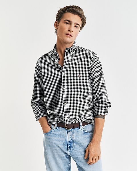 Gant Langarmhemd REG POPLIN GINGHAM SHIRT günstig online kaufen