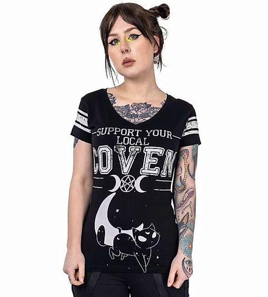 Heartless T-Shirt Moon Cats Varsity T günstig online kaufen