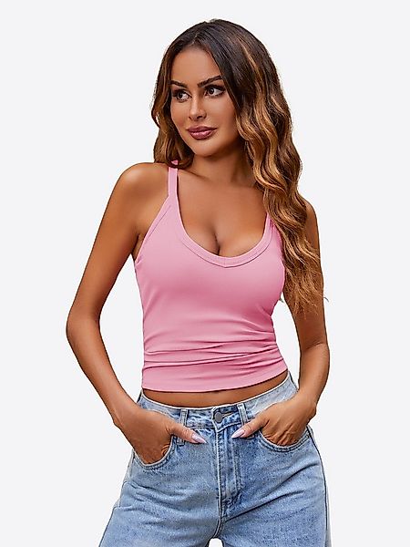 Imily Bela Trägertop Damen Elastisches Yoga Tanktop (Packung, 1-tlg., 1per- günstig online kaufen