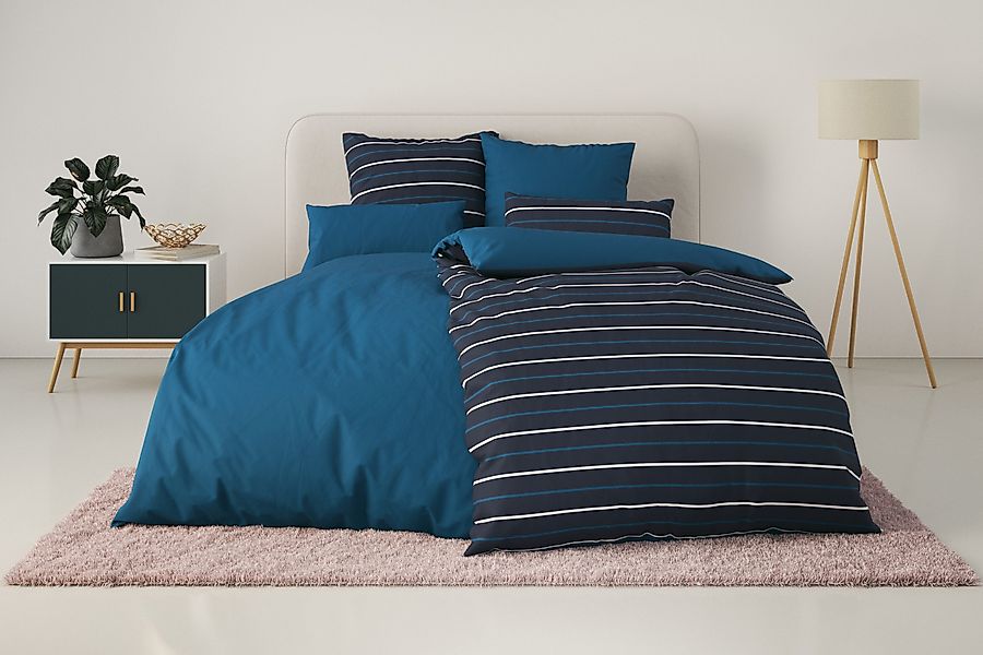 Bruno Banani Bettwäsche "Dana" 2 Stk. tlg. in Gr. 135x200 oder 155x220 cm, günstig online kaufen