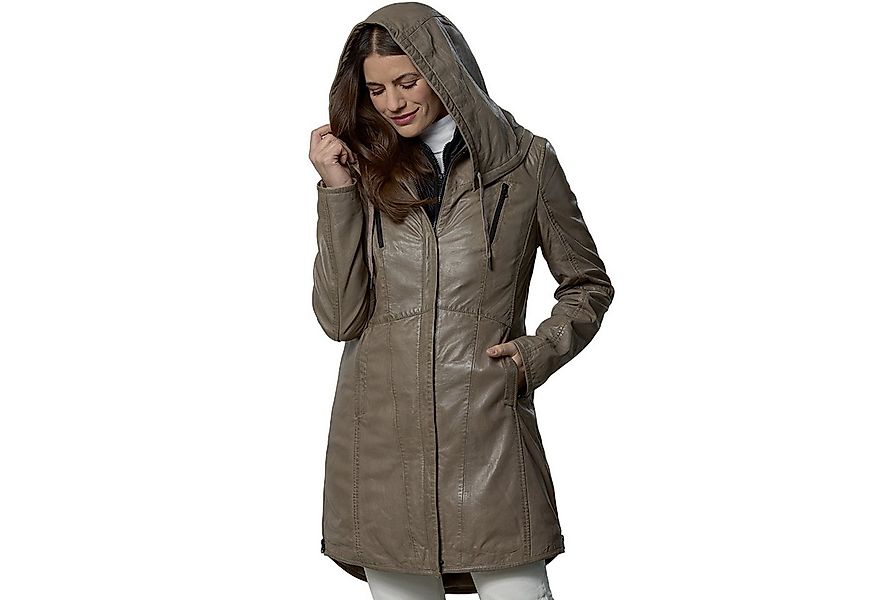 Jilani Ledermantel Fuko Jilani - Damen Ledermantel Weste Lammnappa sark san günstig online kaufen