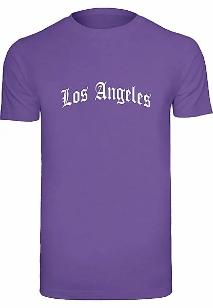 MisterTee T-Shirt "MisterTee Herren Los Angeles Wording Tee" 1 Stk. tlg. günstig online kaufen