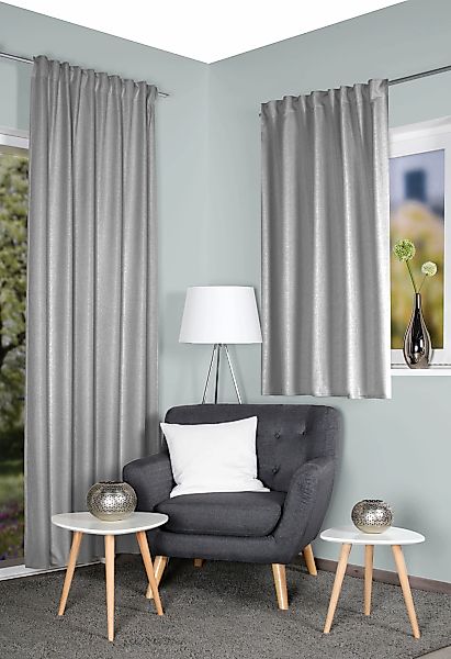 HOME WOHNIDEEN Vorhang "ESKAMIO" Multifunktionsband 1 Stk. tlg. Thermo, Bli günstig online kaufen