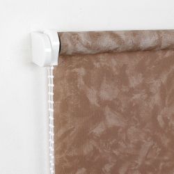 Seitenzugrollo Dekor Wolken, Liedeco, Lichtschutz, freihängend, günstig online kaufen