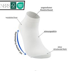 NERS Sneakersocken aus Baumwolle 6 - günstig online kaufen