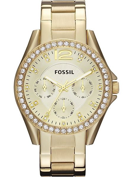 Fossil Quarzuhr Fossil Damen-Uhren Analog Quarz günstig online kaufen