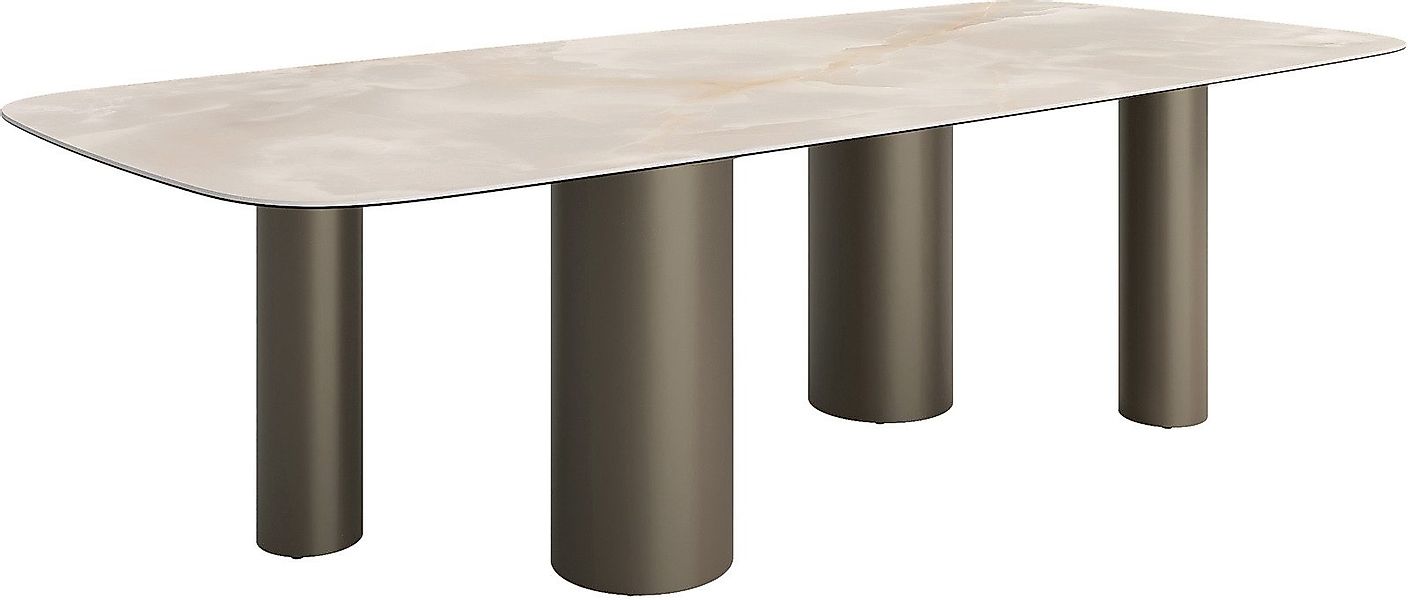 DELIFE Esstisch Edge, Boot Keramik Iris günstig online kaufen