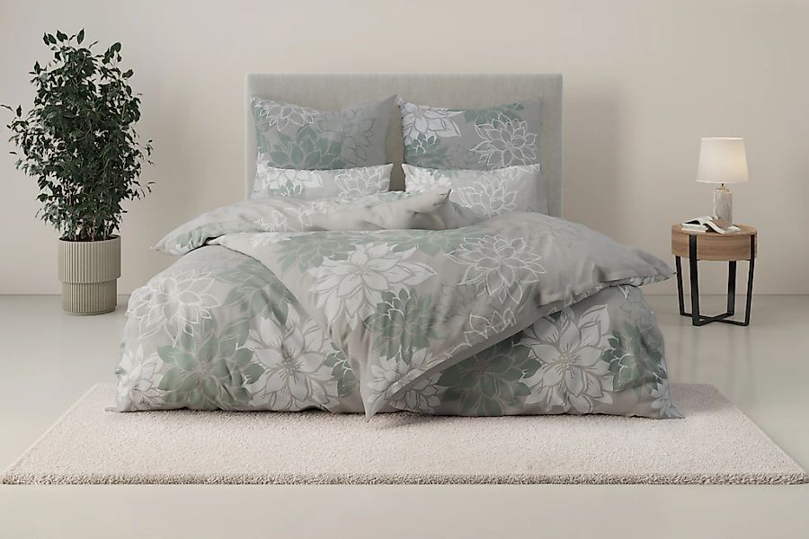 Home affaire Bettwäsche "Susan in Gr. 135x200 oder 155x220 cm" 2 Stk. tlg. günstig online kaufen