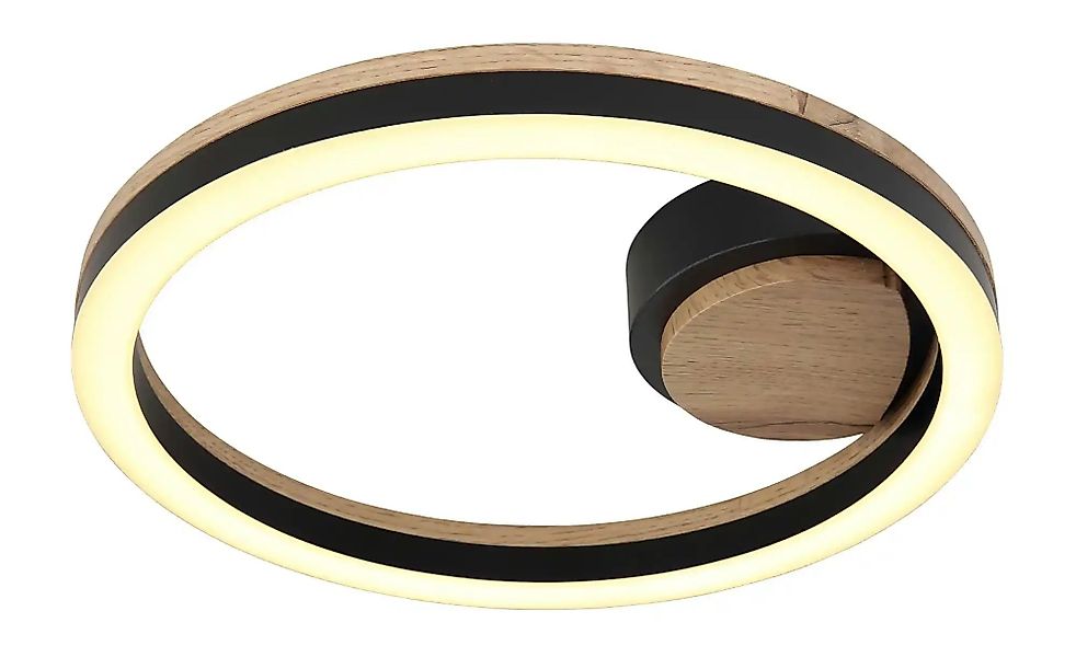Globo Lighting Deckenleuchte   ¦ schwarz ¦ Maße (cm): B: 30 H: 5,8 T: 30.0 günstig online kaufen