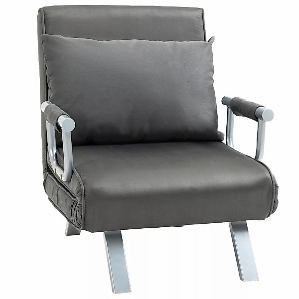 HOMCOM Sessel mit Armlehne, 3-in-1 Gästebett, günstig online kaufen