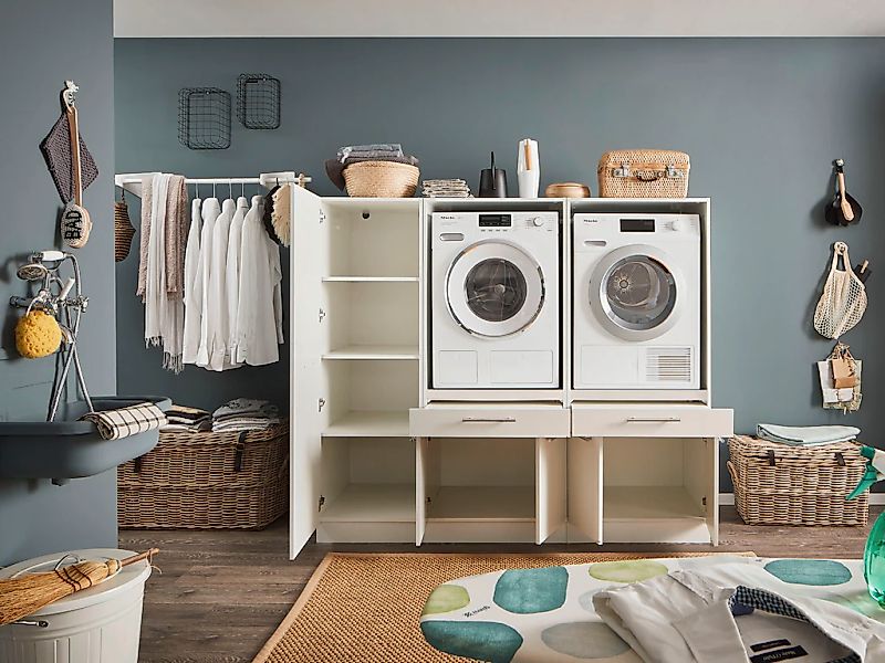 Laundreezy Mehrzweckschrank-Set LAUNDREEZY LDSK12, Breite 185 günstig online kaufen