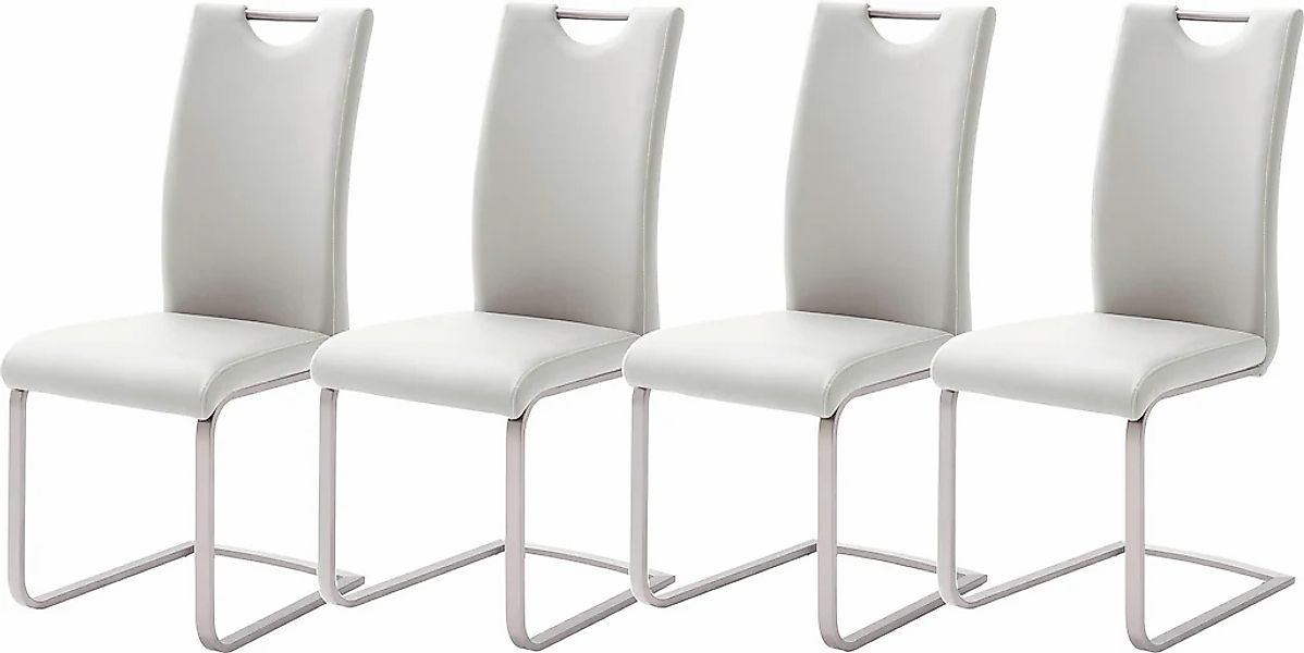 MCA furniture Freischwinger "Paulo" (Set) 4 Stk.Stuhl belastbar bis 120 kg günstig online kaufen