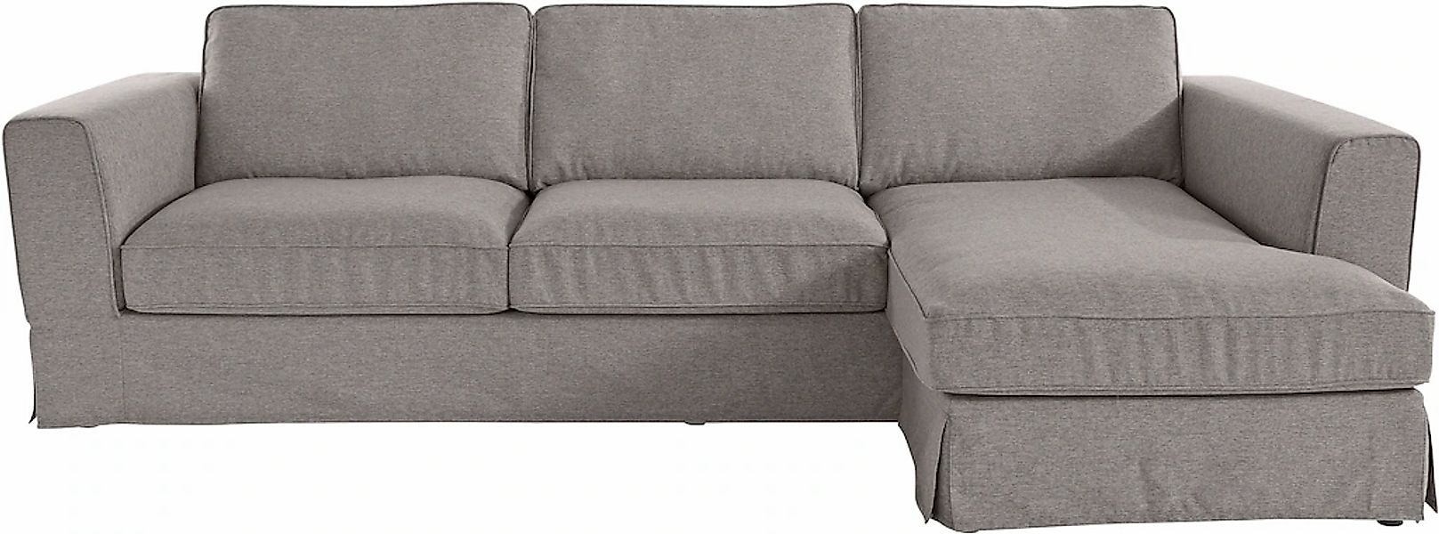 Timbers Ecksofa "Vintage L-Form", 3-Sitzer Polsterecke im Landhausstil, mit günstig online kaufen