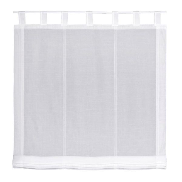 Gerster Raffrollo "Barnd" mit Schlaufen freihängend Schlaufenrollo BARND, H günstig online kaufen