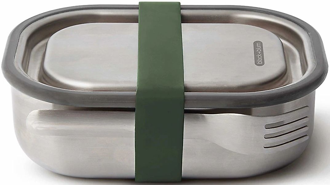 black+blum Lunchbox 1 Stk. tlg. (3-in1), auslaufsicher, mit Silikon-Ventil, günstig online kaufen