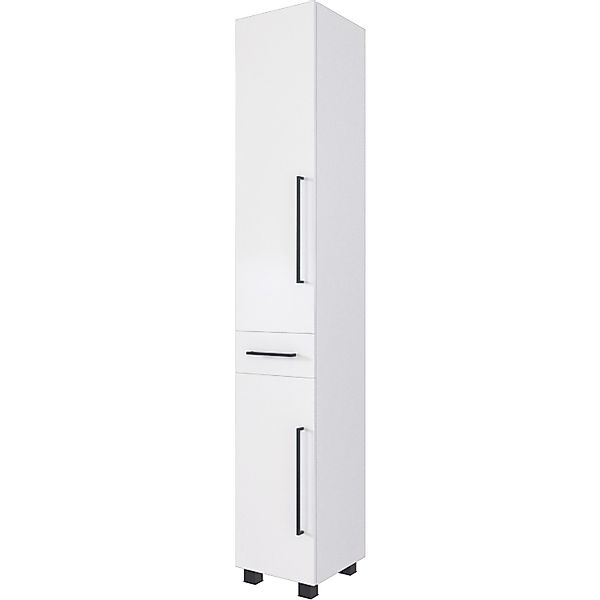 Held Möbel Hochschrank Rom 30 cm matt Weiß-Weiß günstig online kaufen