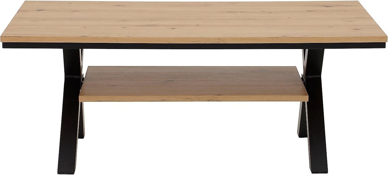 HELA Couchtisch MATS (1-St), großer Ablageboden günstig online kaufen