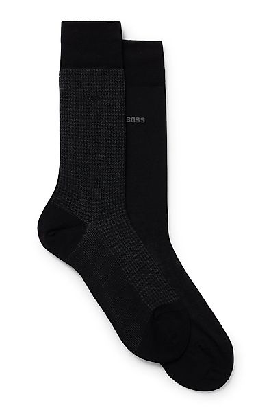 BOSS Socken 2P Houndstooth MC (Packung, günstig online kaufen