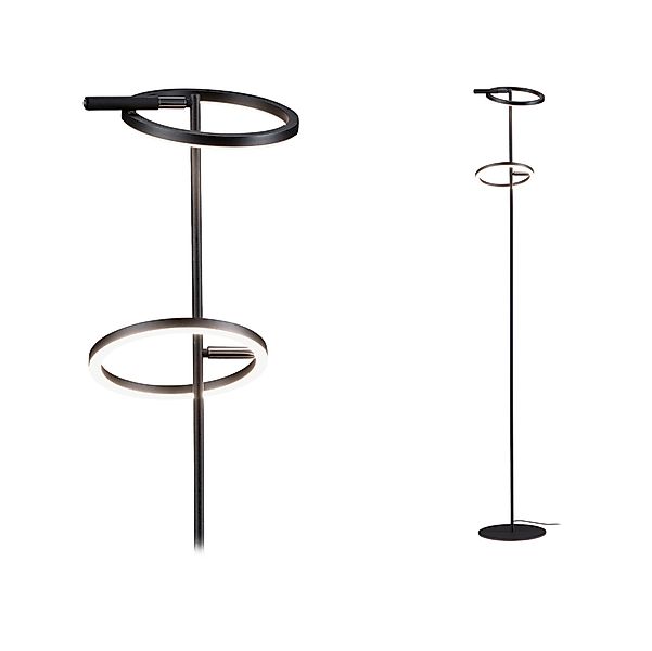 Paulmann "LED Stehleuchte Odila Tunable White 2x1200lm 2x10,4W Schwarz matt günstig online kaufen