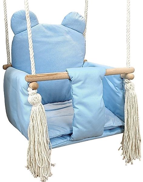 Pamek Einzelschaukel Suße Kinderschaukel Babyschaukel mit Gurt Schaukel Hol günstig online kaufen