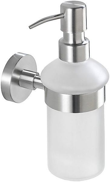 WENKO Seifenspender Bosio, Edelstahl rostfrei, ca. 200 ml Füllmenge günstig online kaufen